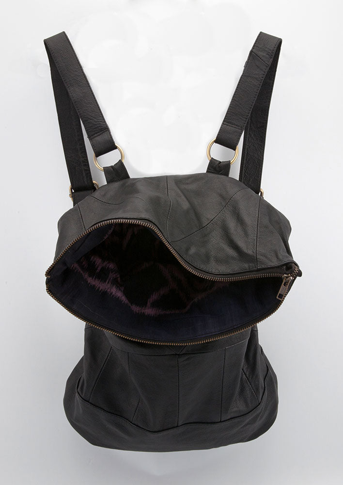 Leather Geo Pack - Backpack - Idis Designs