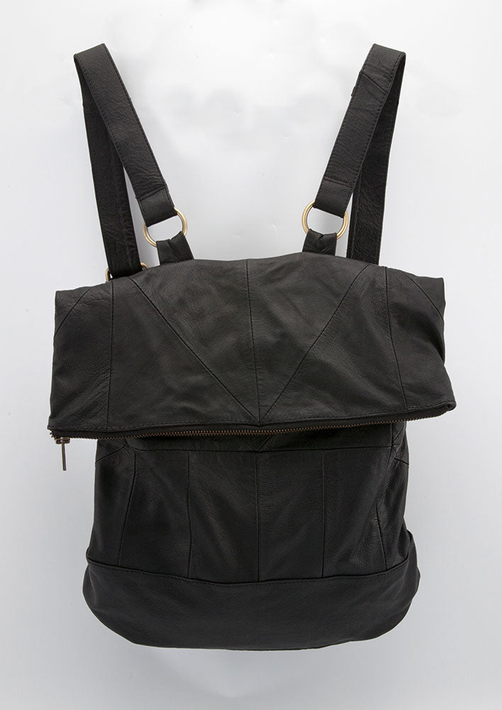 Leather Geo Pack - Backpack - Idis Designs