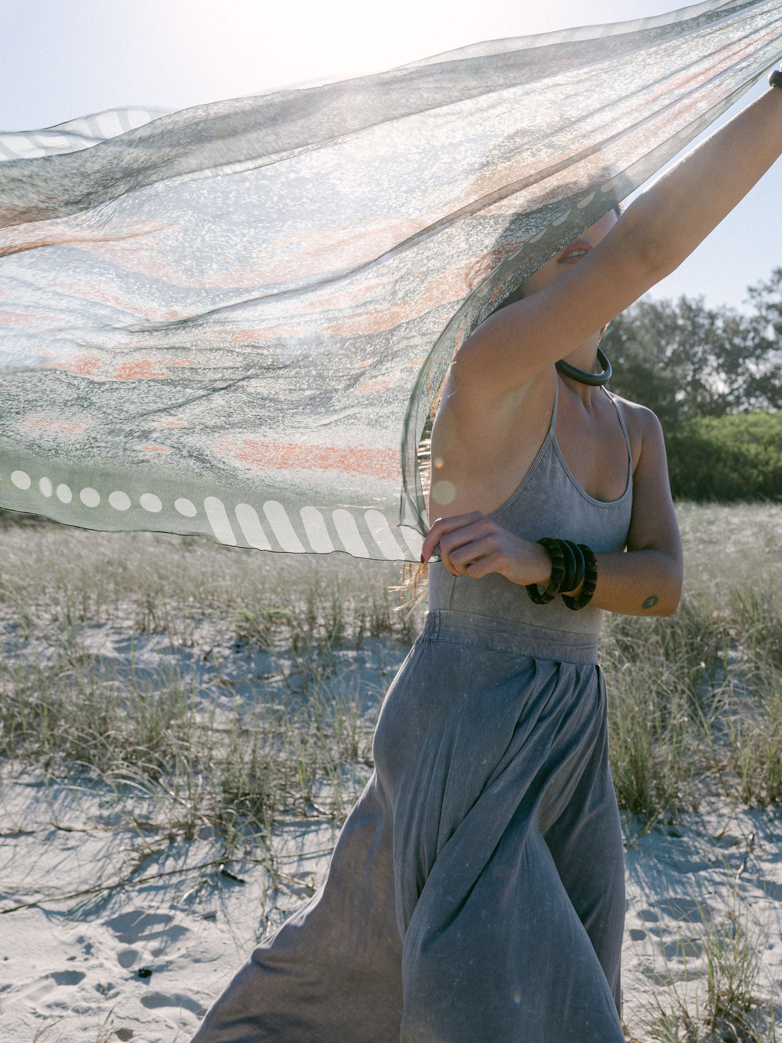 Silk Scarf -Bay of Fires