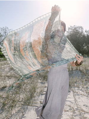 Silk Scarf -Bay of Fires