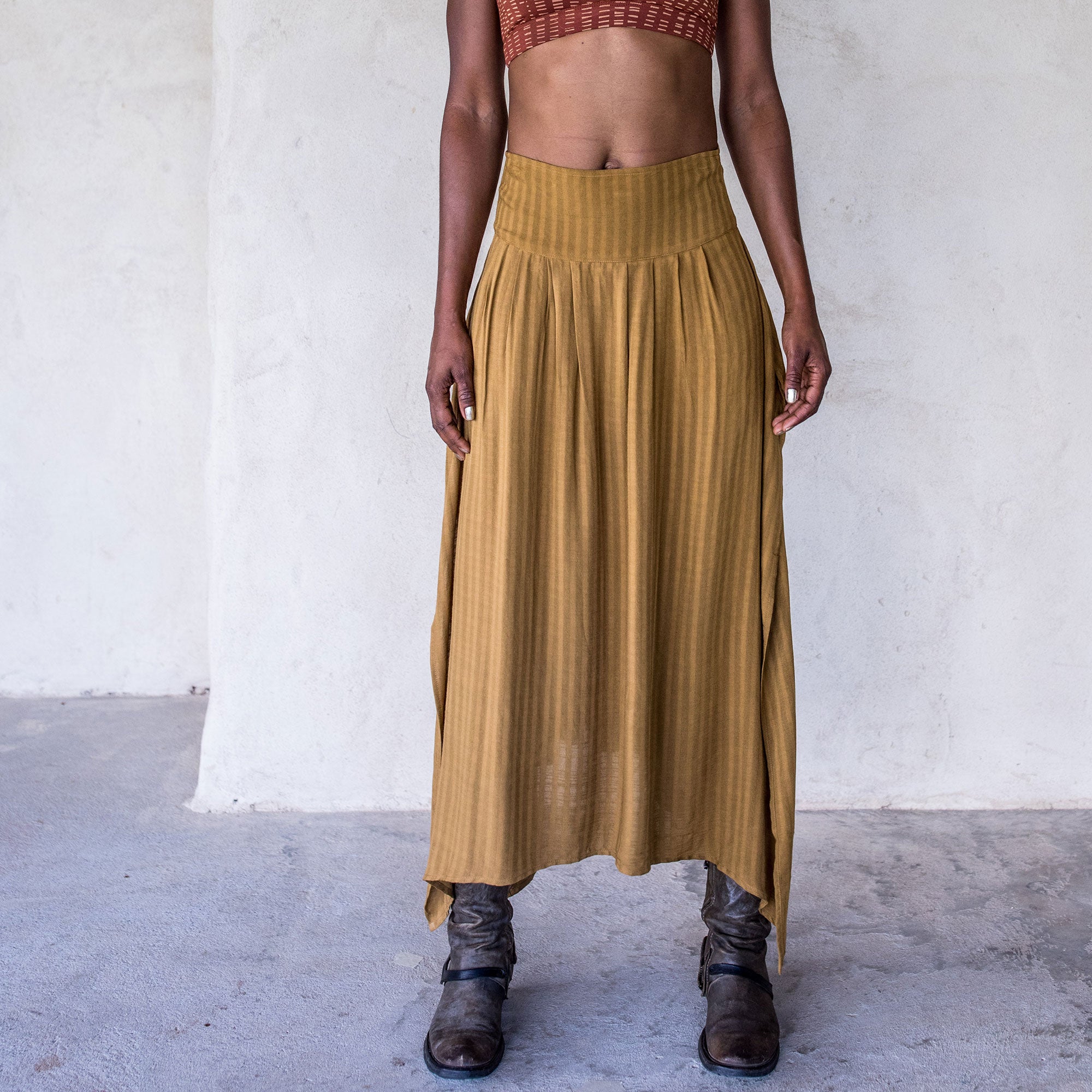 Abby Skirt - Tumeric - Idis Designs