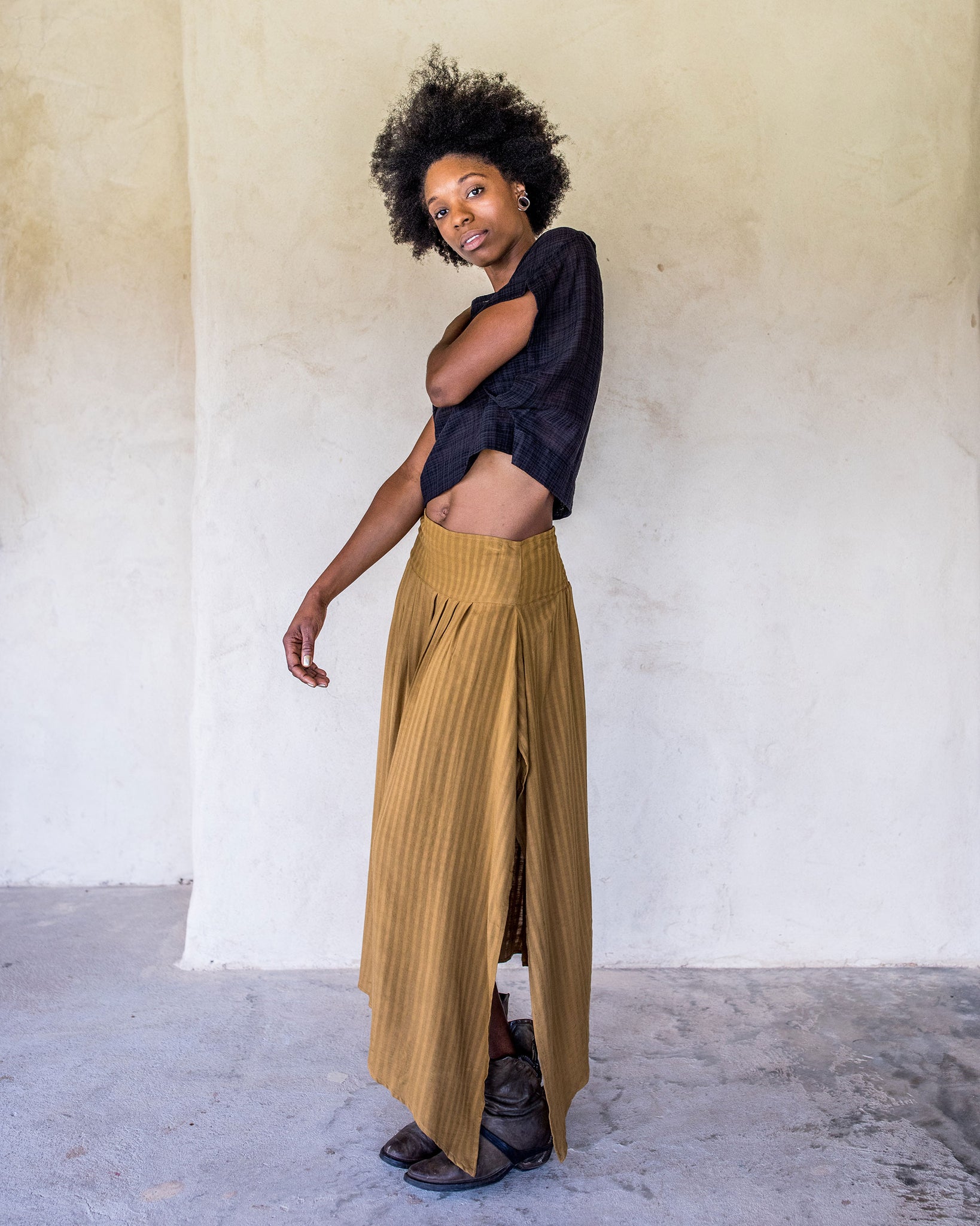 Abby Skirt - Tumeric - Idis Designs