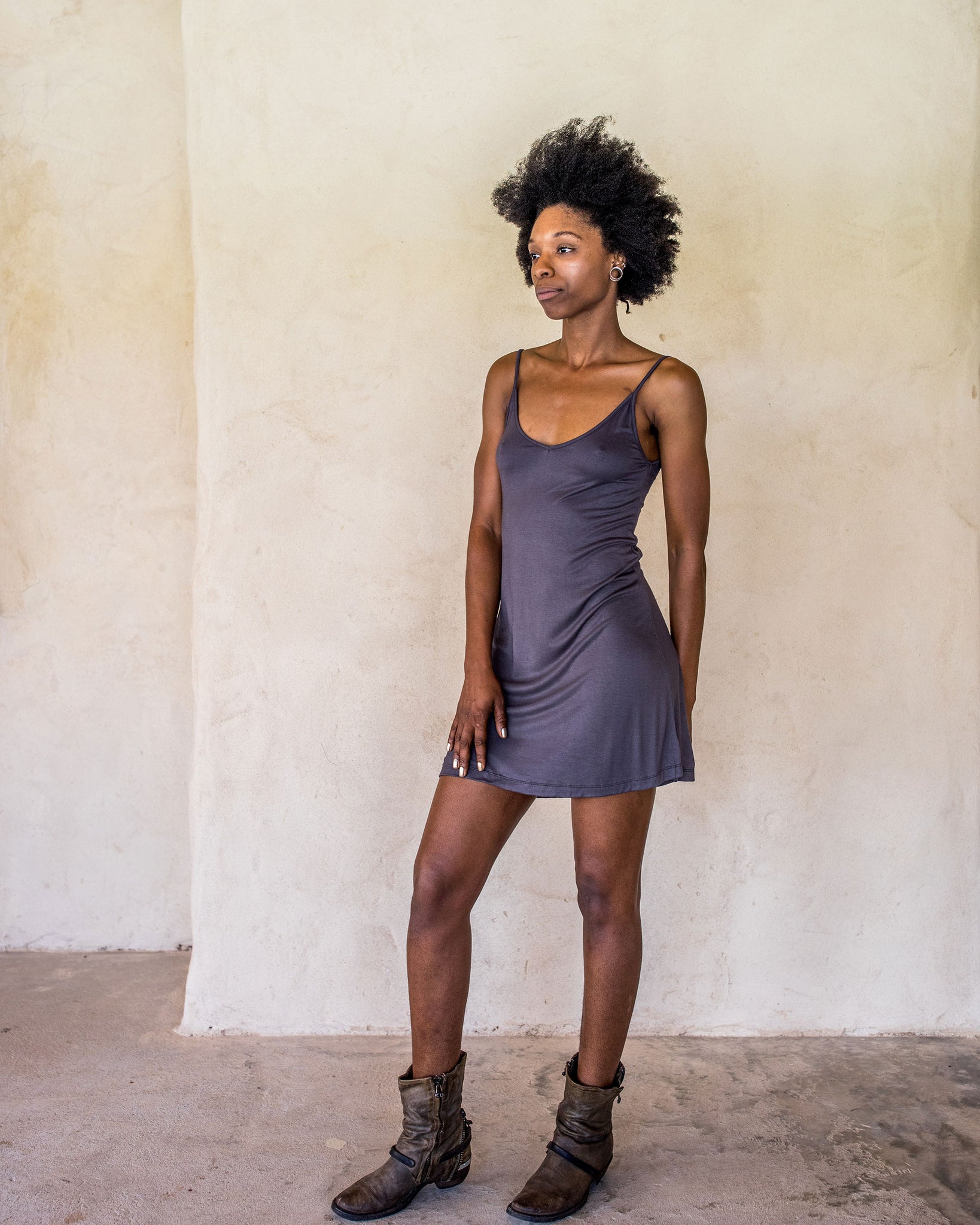 Graceful Rebellion Dress - Slate - Idis Designs