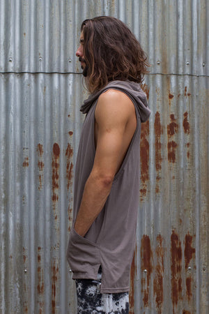 Hooded Tank - Grey - Idis Designs