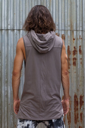 Hooded Tank - Grey - Idis Designs