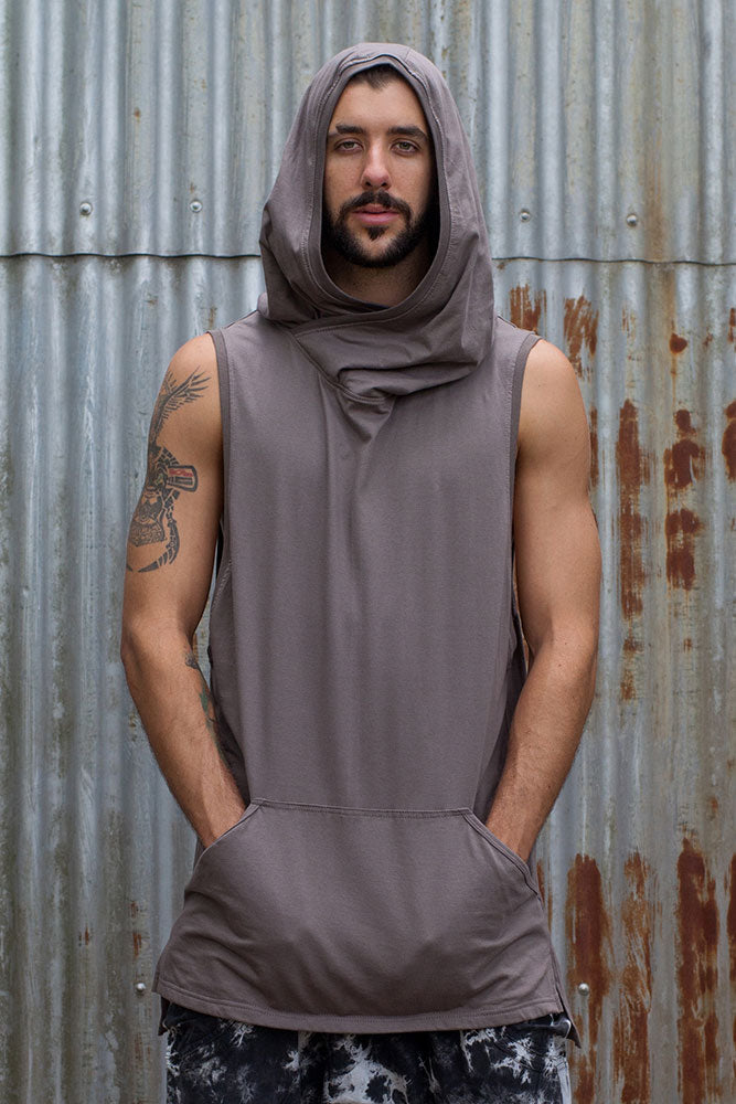 Hooded Tank - Grey - Idis Designs