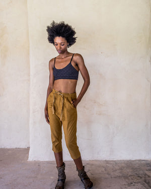 Linen Pants - Tumeric - Idis Designs