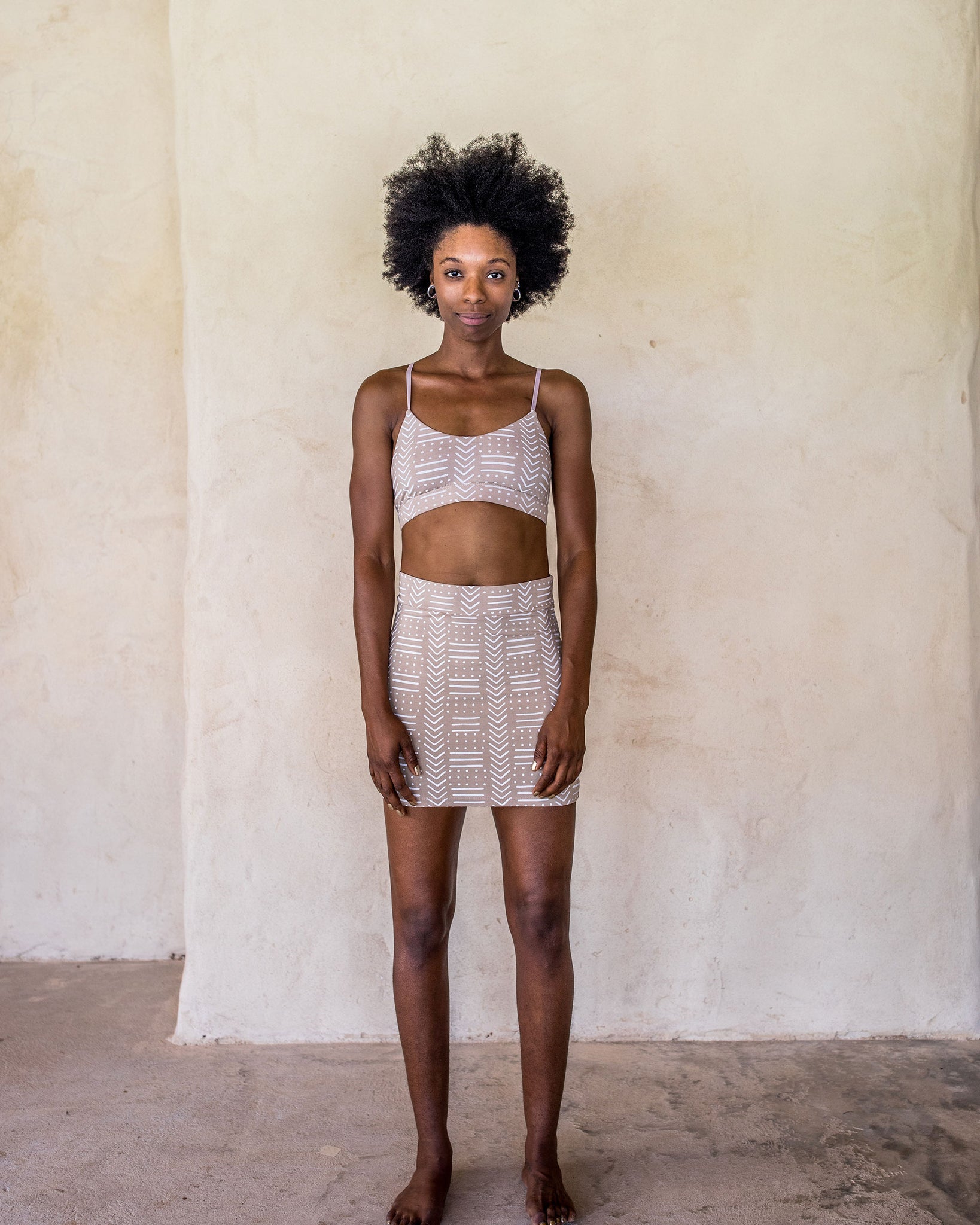 Mini Skirt - White Tribe - Idis Designs