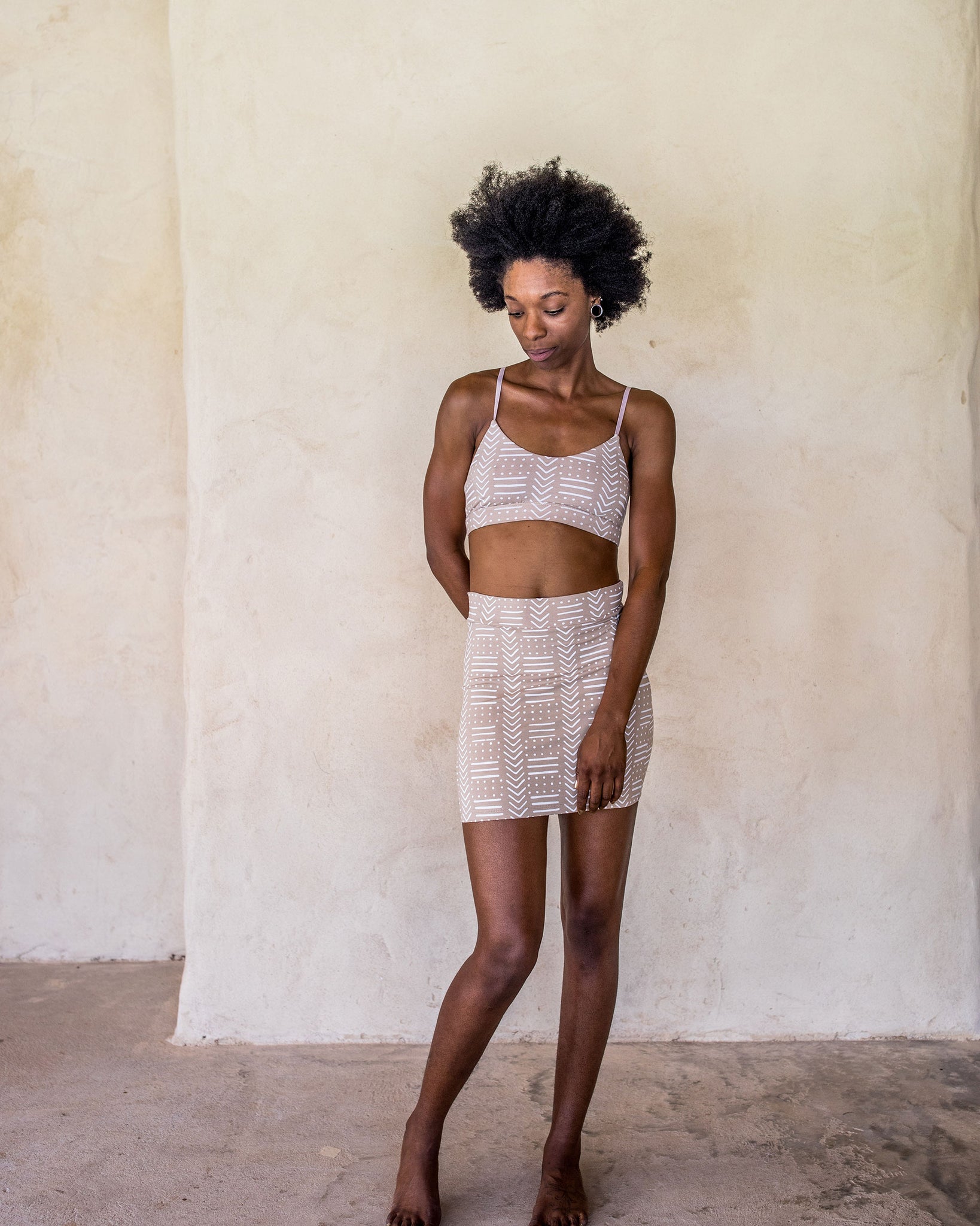 Mini Skirt - White Tribe - Idis Designs