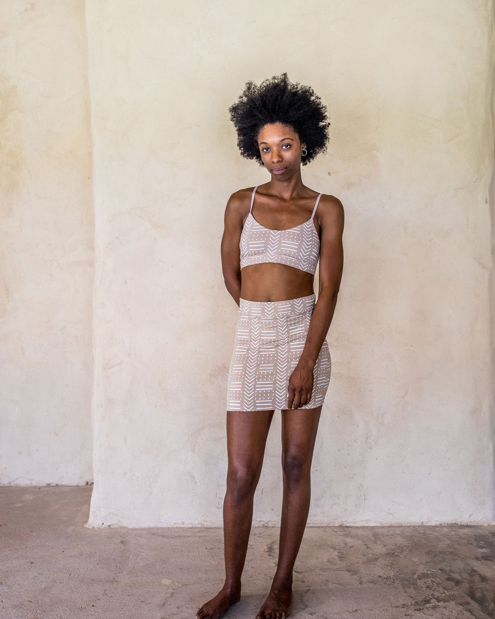 Mini Skirt - White Tribe - Idis Designs