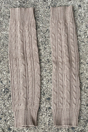 Leg Warmers Taupe