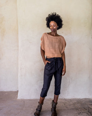 Hayley Crop - Nude - Idis Designs