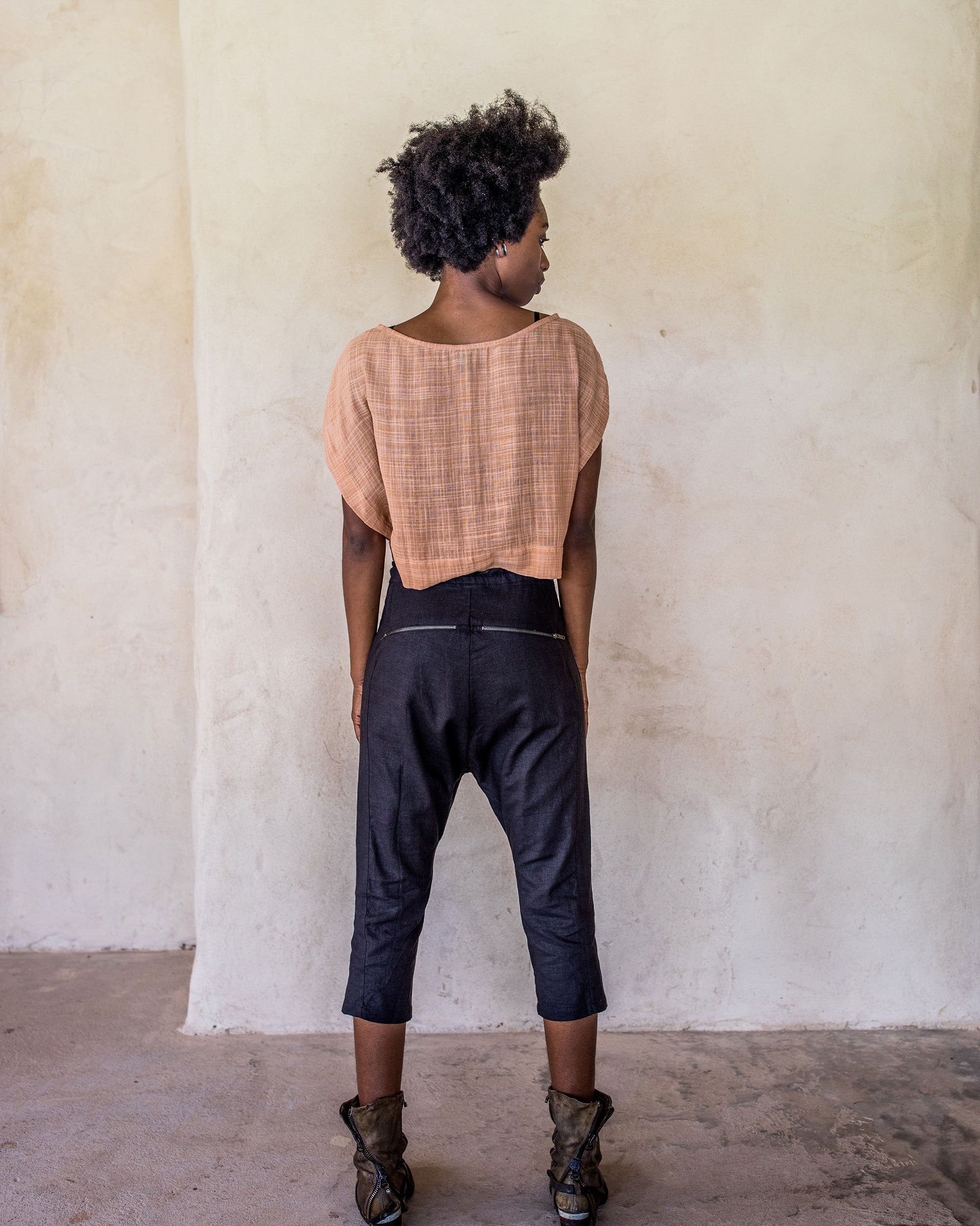 Hayley Crop - Nude - Idis Designs