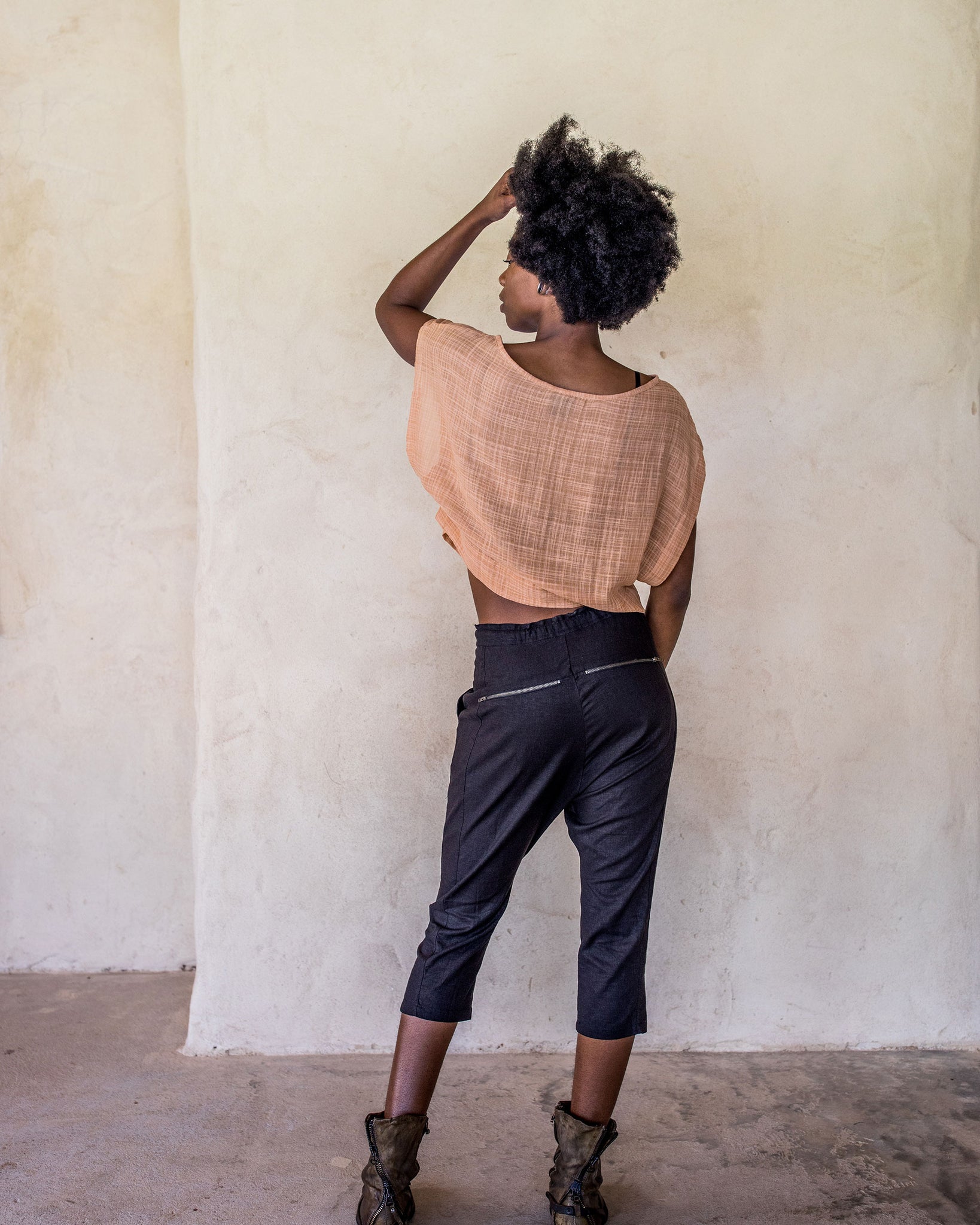 Hayley Crop - Nude - Idis Designs