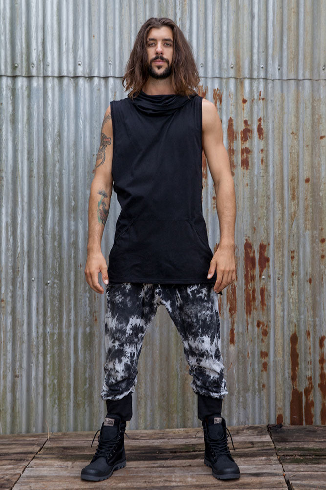 Hooded Tank - Black - Idis Designs