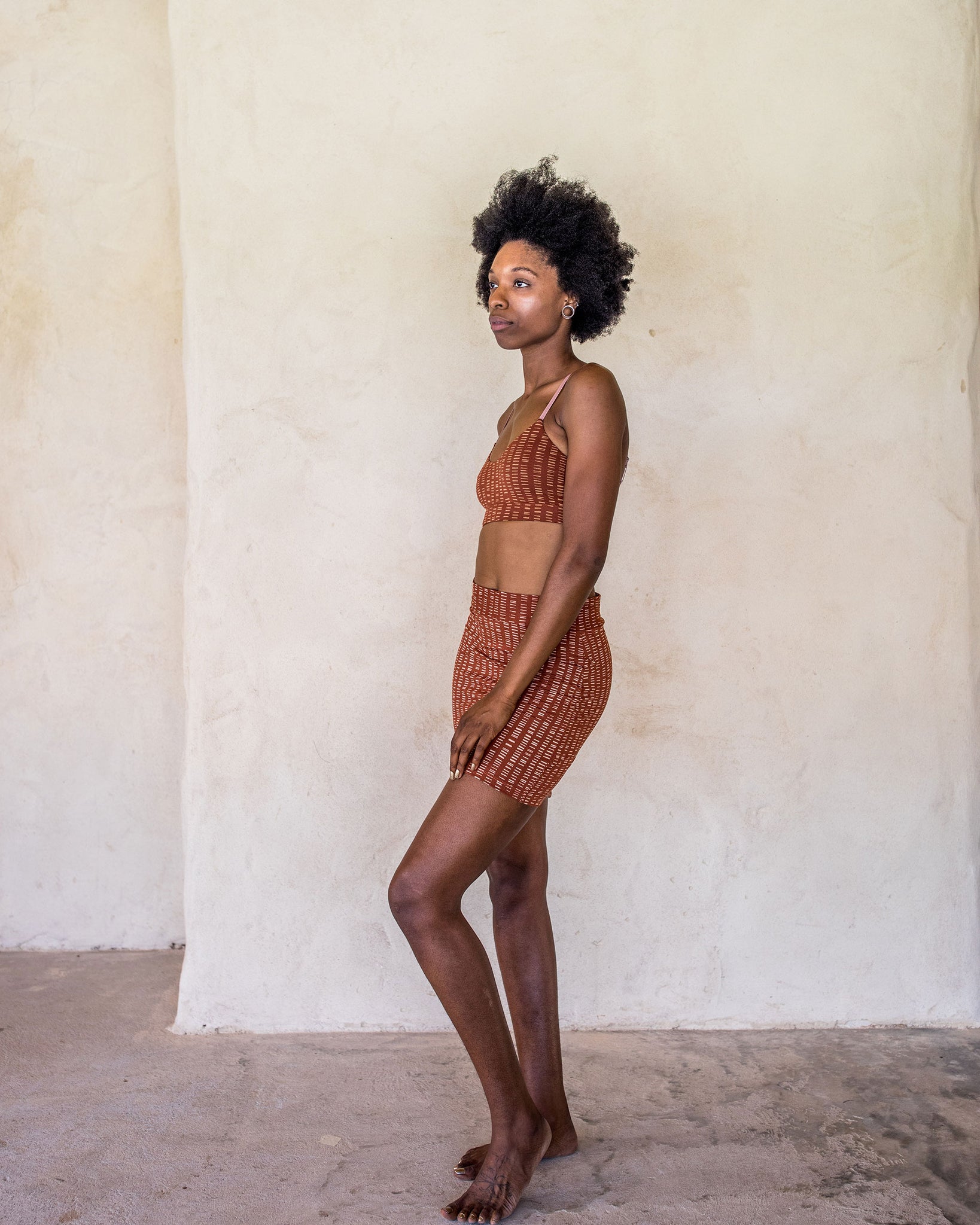 Lexi crop - Ochre - Idis Designs