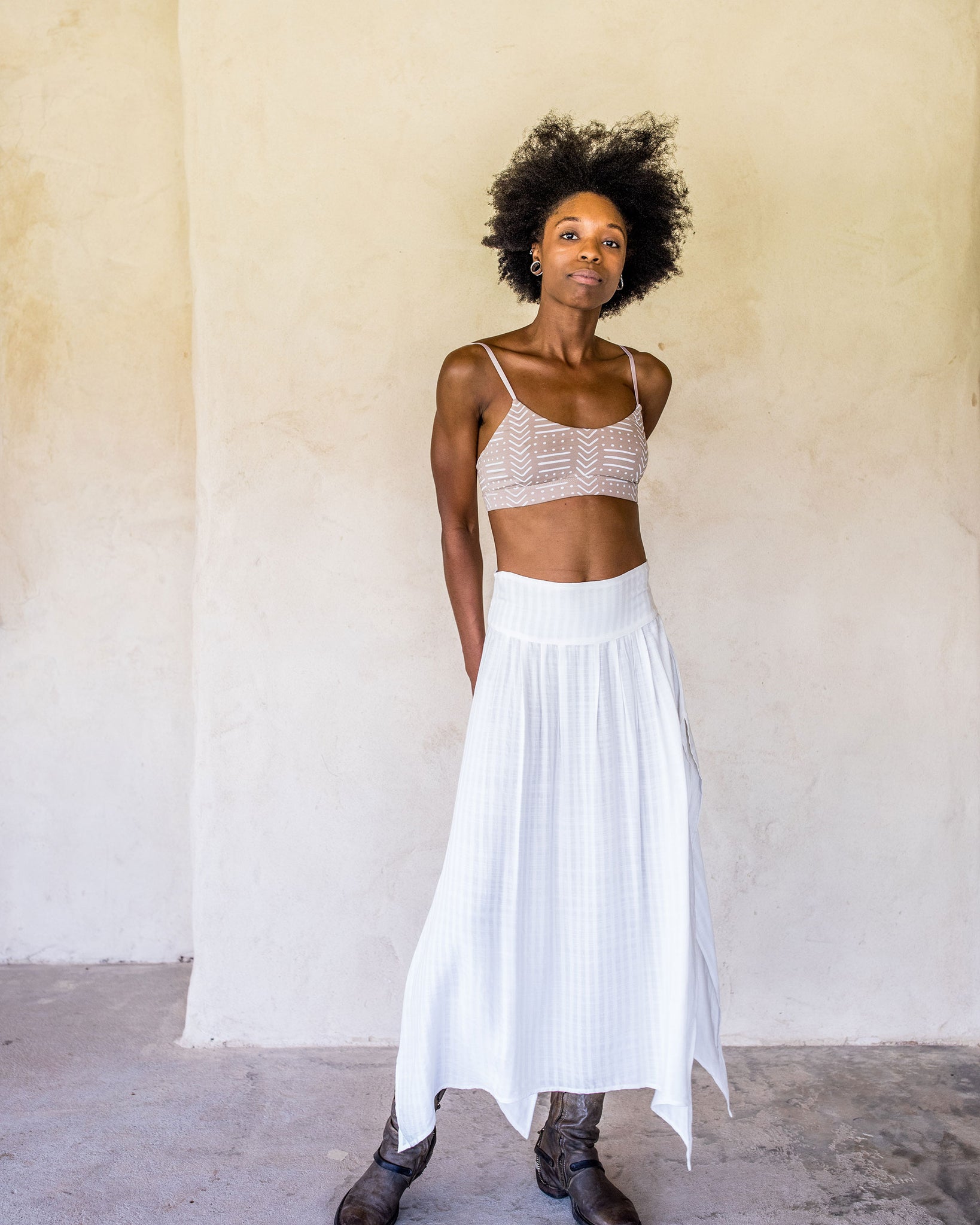 Lexi crop - White tribe - Idis Designs