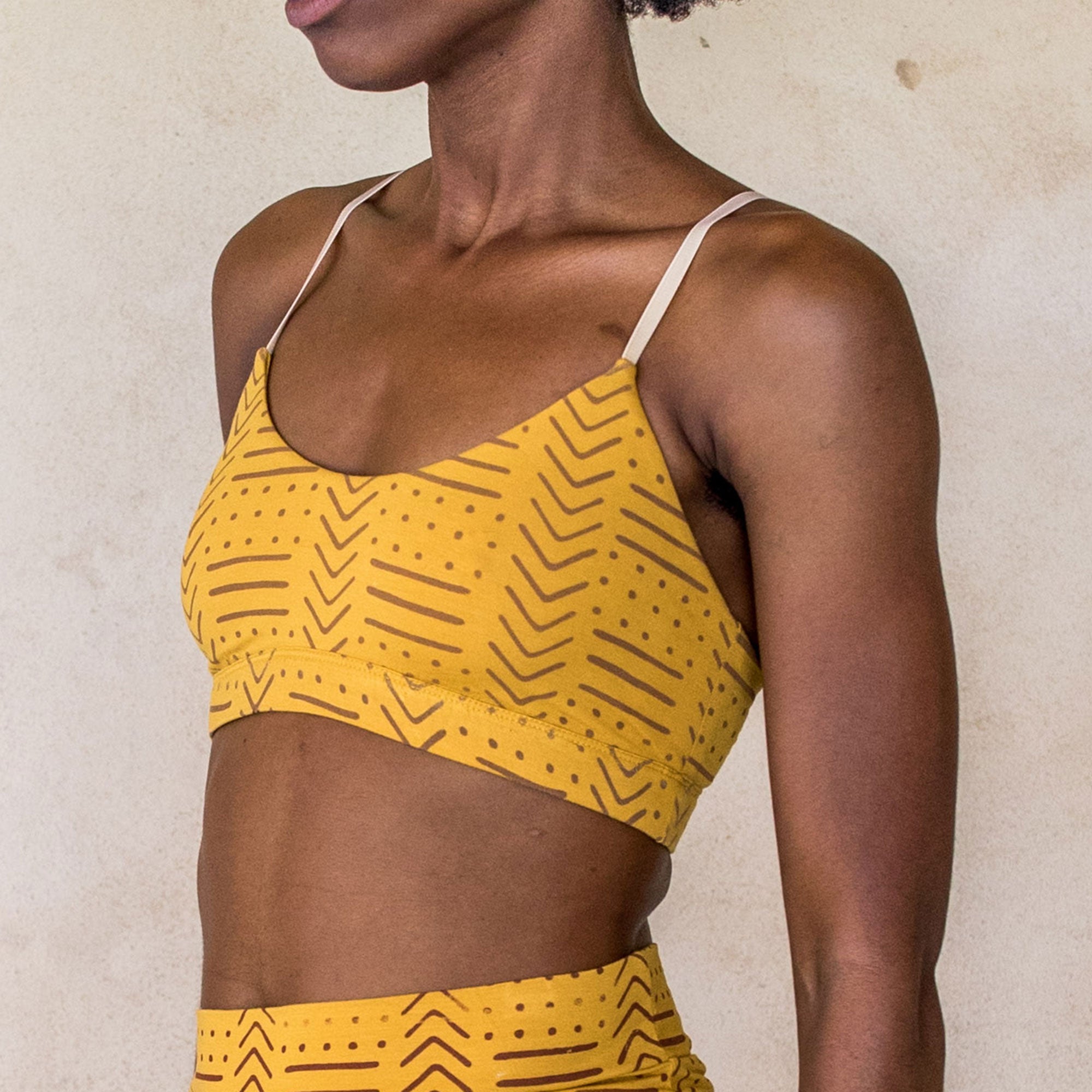 Lexi crop - Yellow tribe - Idis Designs