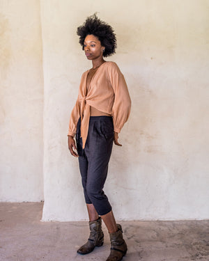 Linen Pants - Black - Idis Designs