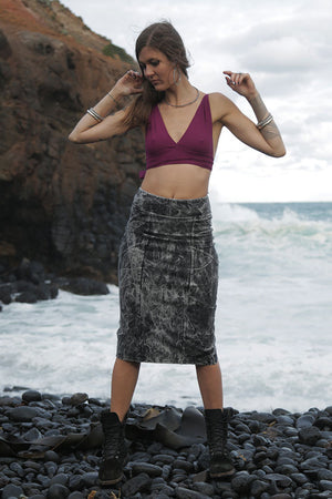 Long High - Tube Skirt - Light Stone - Idis Designs
