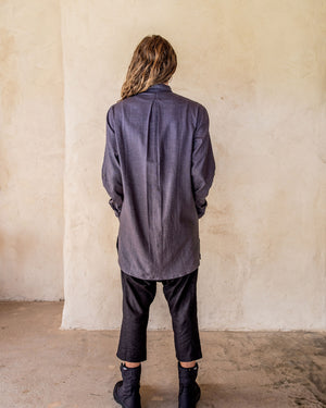 Axial Linen Shirt - Slate - Idis Designs
