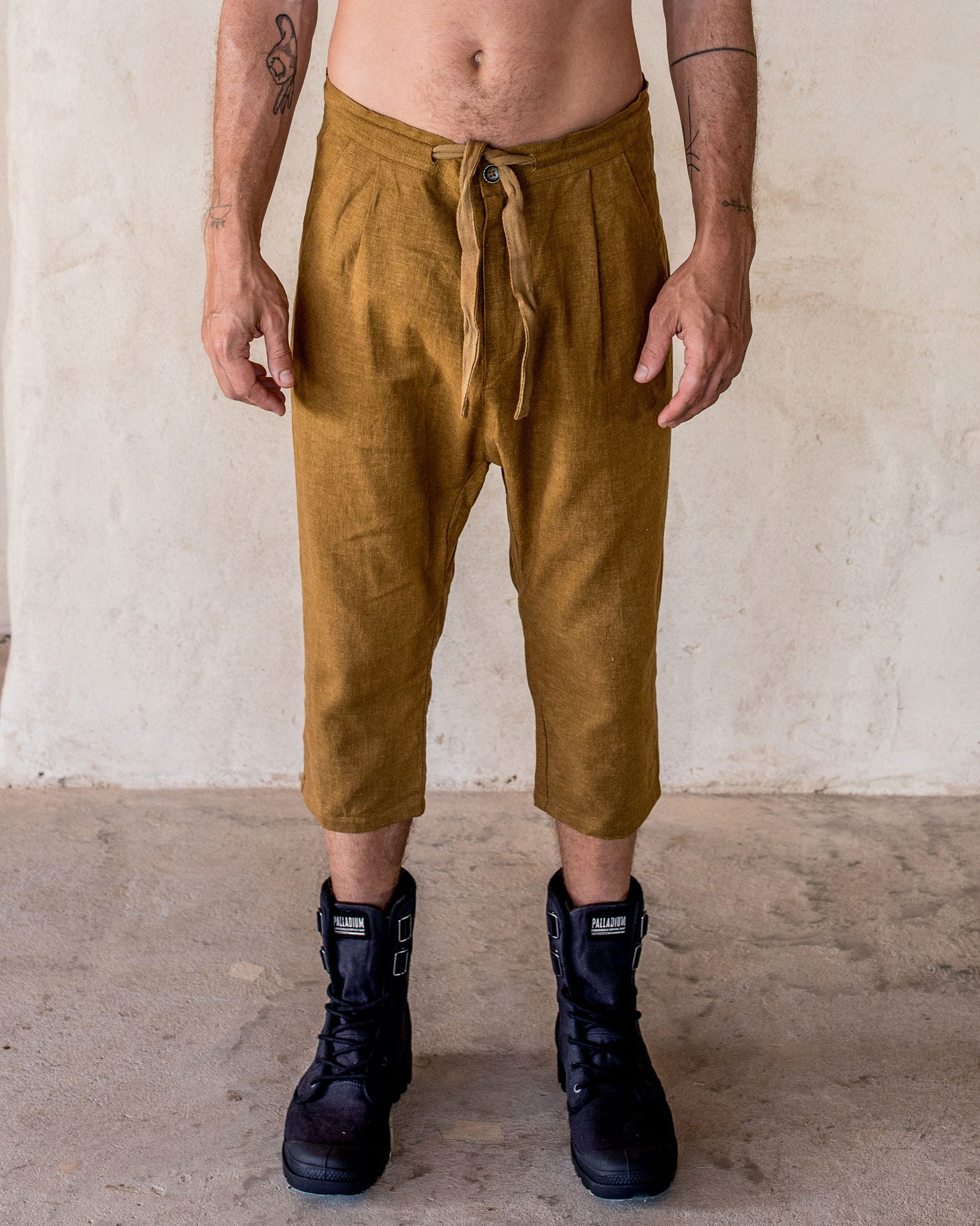 Linen Pants - Tumeric - Idis Designs