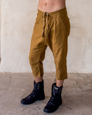 Linen Pants - Tumeric - Idis Designs